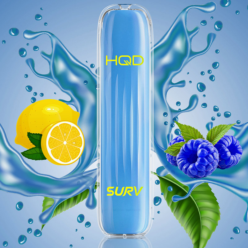 HQD Surv - E-Shisha - 600 Züge - Blue Razz Lemon