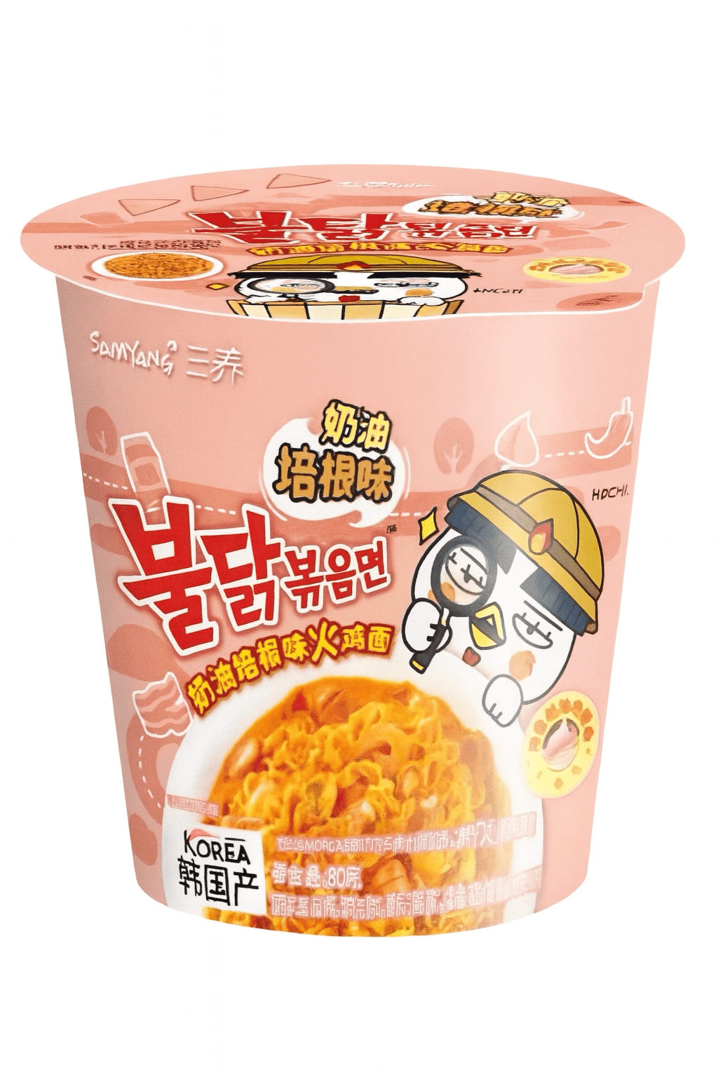 Noodles Samyang - Buldak - Rose Cup 80g