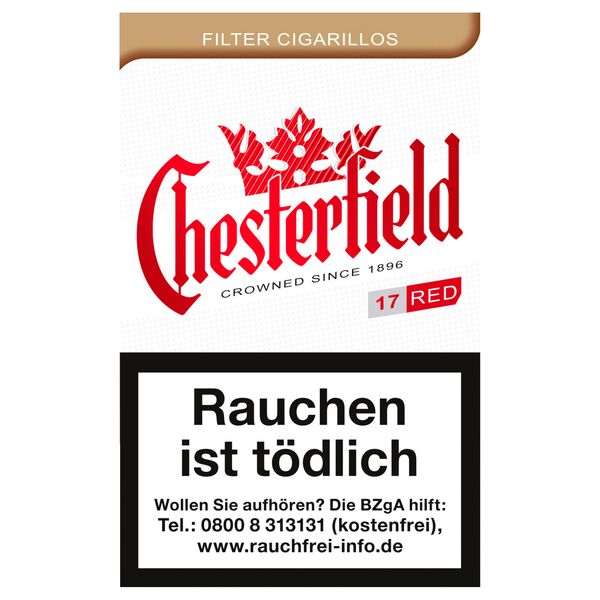 Chesterfield - Red King Size - Cigarillos - 3,00