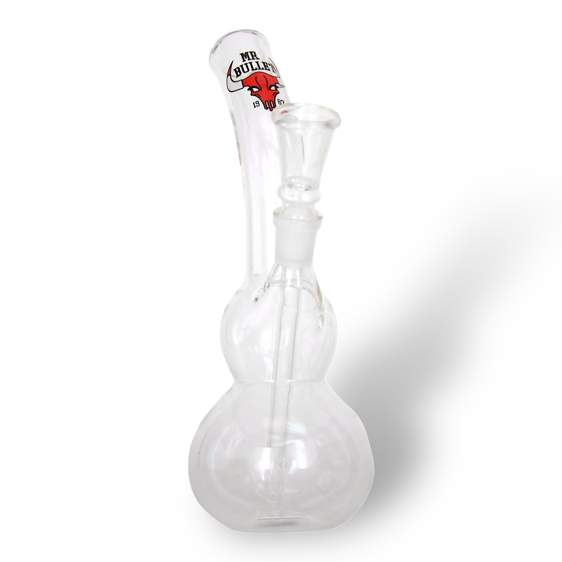 Mr. Bullet Glas Bong, Do.Kugel gebog.Mundst.