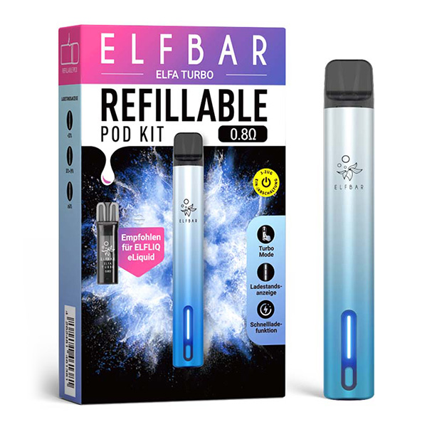 Elfbar Elfa Turbo Kit - Cyan