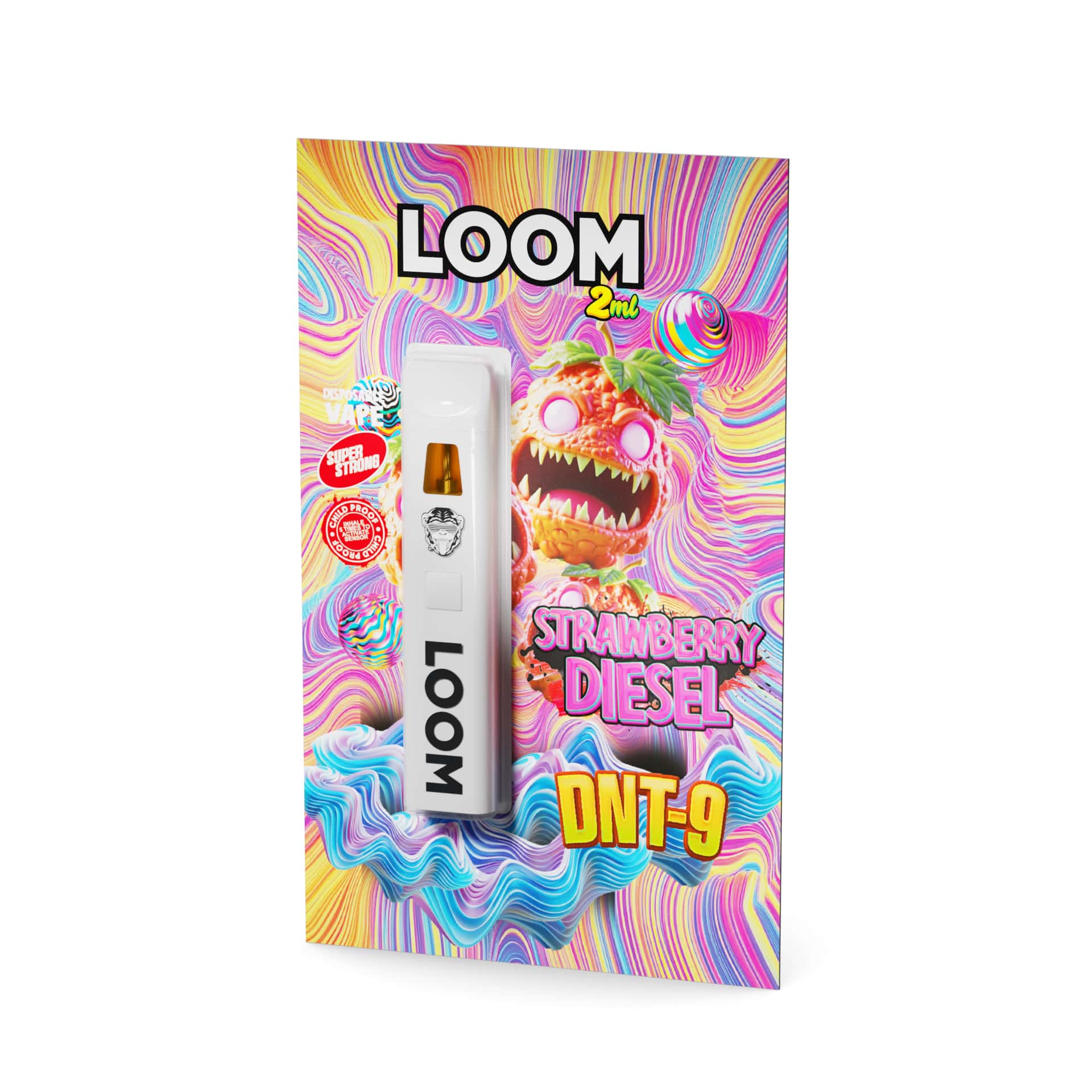 Loom Vape - 2ml - DNT-9 - Strawberry Diesel