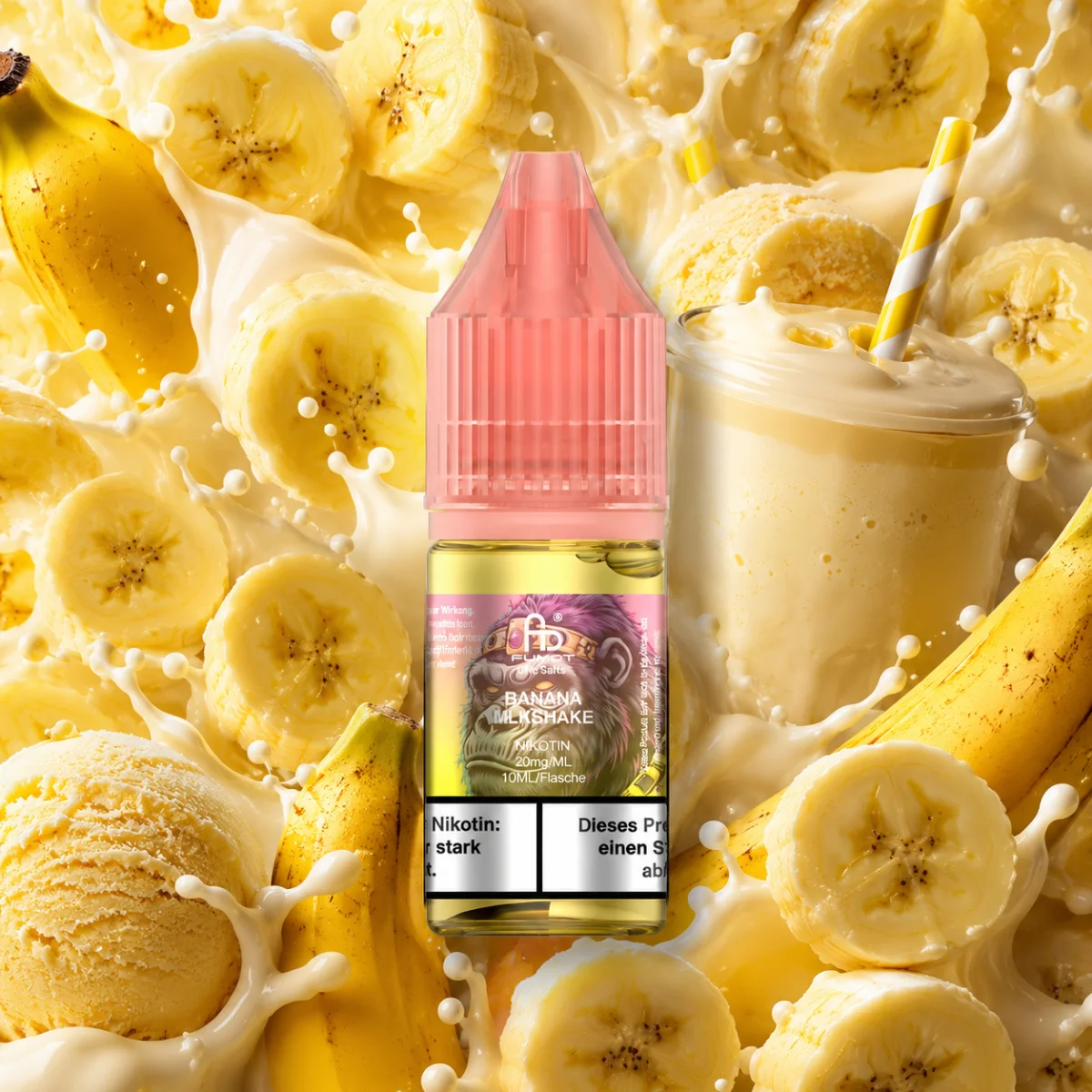 RandM Liquid - 10ml - 20mg/ml - Banana Milkshake