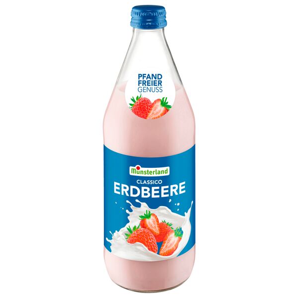 Münsterland - Classico - Erdbeer Milch-Drink 500ml