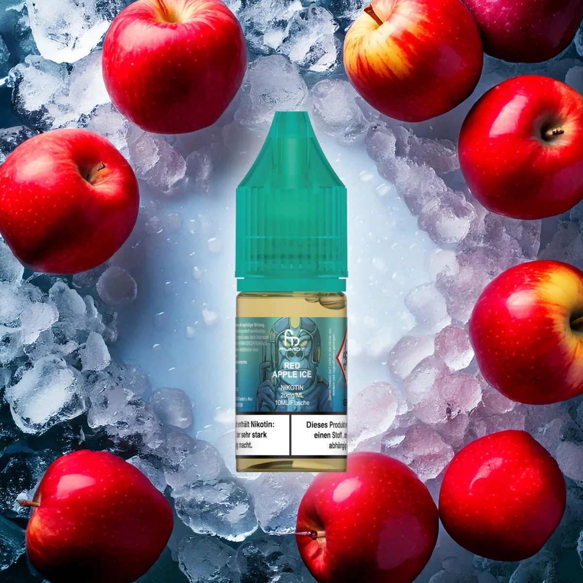 RandM Liquid - 10ml - 20mg/ml - Red Apple Ice