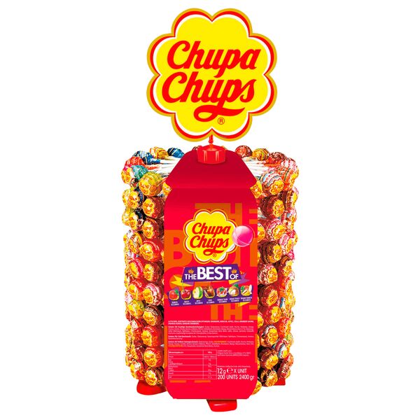 Chupa Chups - Wheel Lolly 180er - (20Stk Gratis)