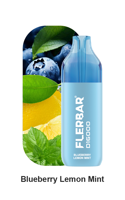 Flerbar - E-Shisha- Bundle - D16000 - Blueberry Lemon Mint