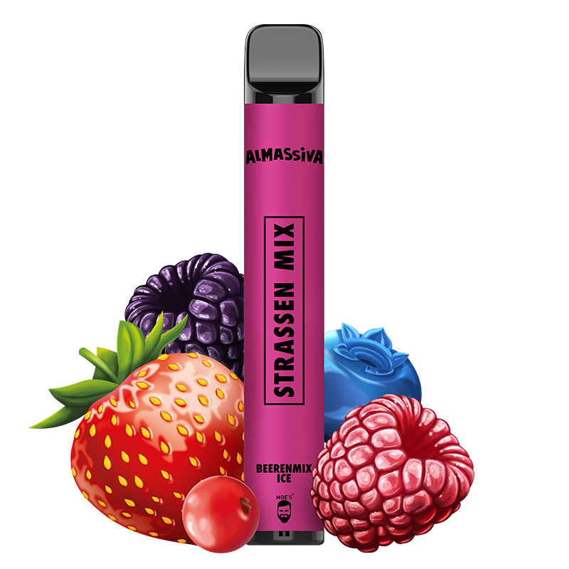 Al Massiva Vape - E-Shisha - 600 Züge - Straßenmix
