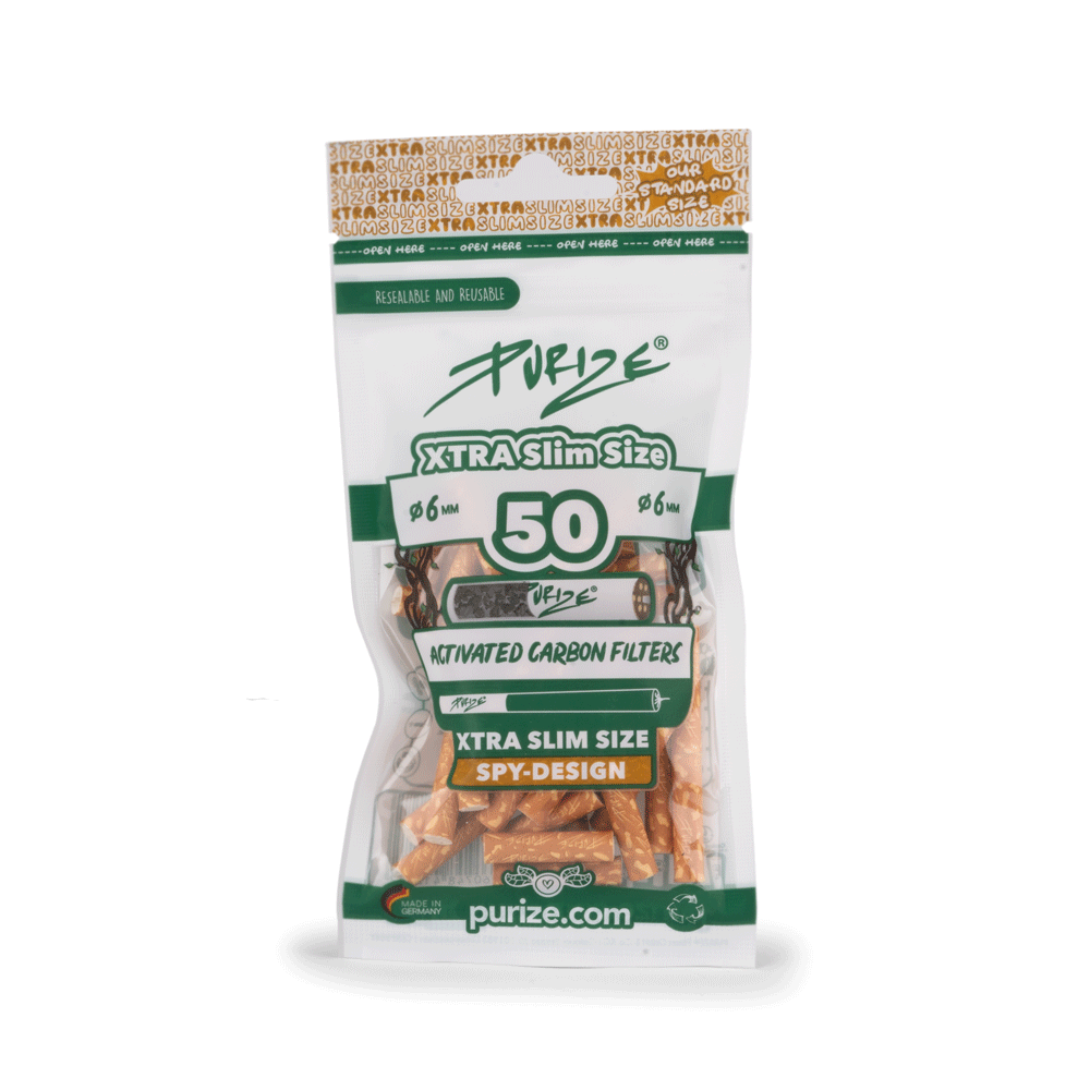 Purize Filter - XTRA Slim - Spy - 50 Stück