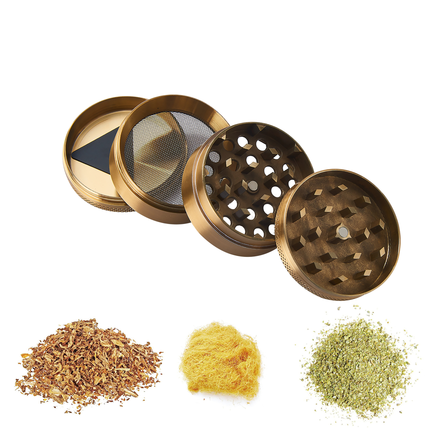 Champ - HIgh Grinder - Gold Bar 50mm - 4 Lay