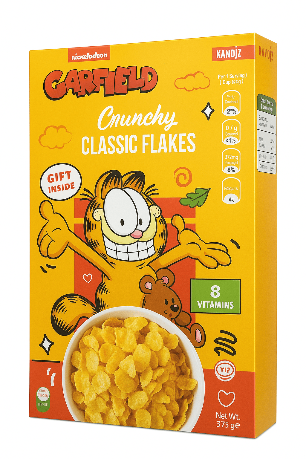 Carfield 375g - Crunchiz - Classic Flakes