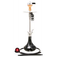 Amy Shisha - SS05 Feather Steel Schwarz