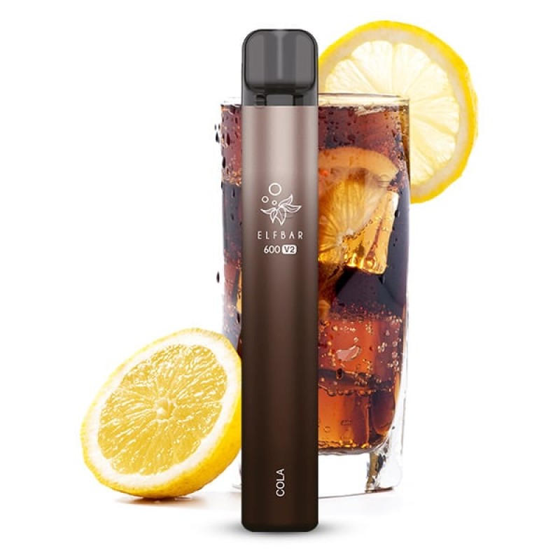 Elfbar E-Shisha - 600 Züge - V2 - Kindersicherung - Cola