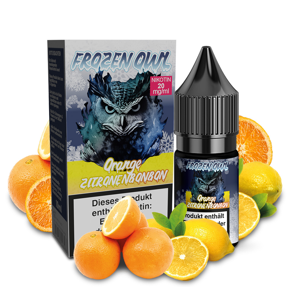Frozen OWL Liquid -20mg/ml - Orange Zitronen Bonbon