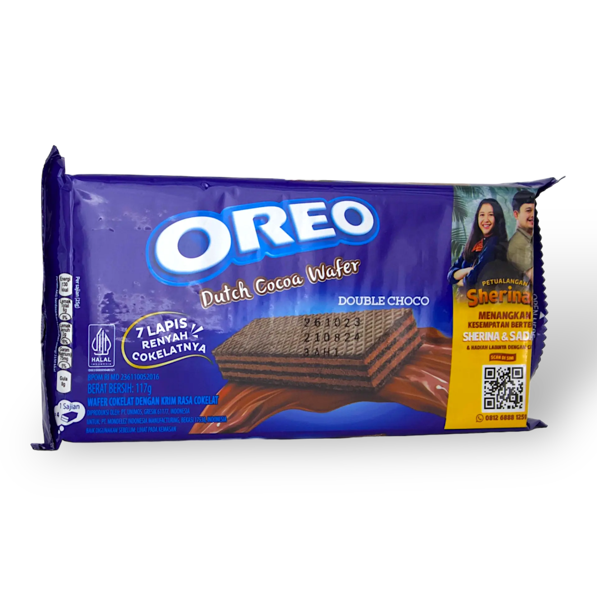 Oreo - Wafer Dutch - Double Choco 117g