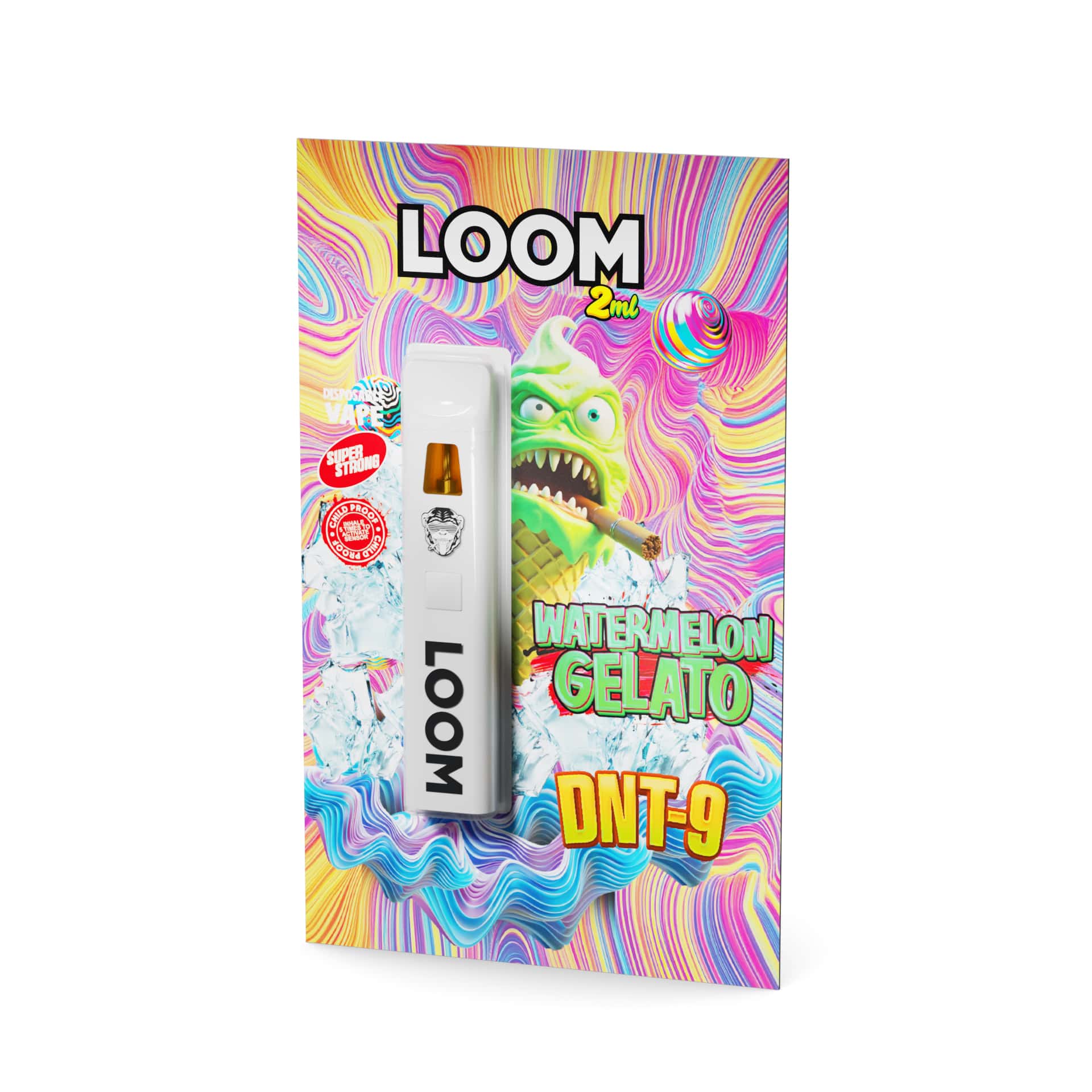 Loom Vape - 2ml - DNT-9 - Watermelon Gelato