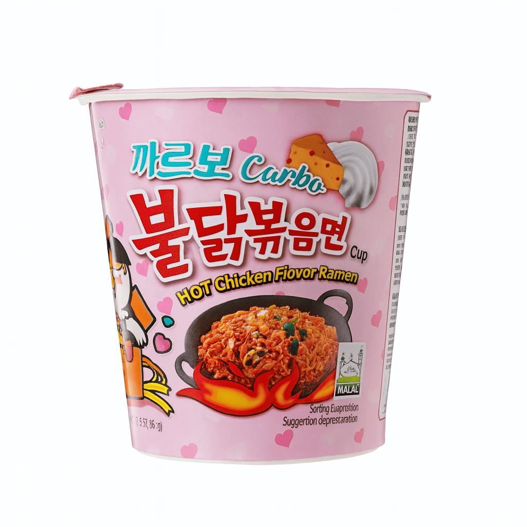 Noodles Samyang - Buldak - Carbonara Cup