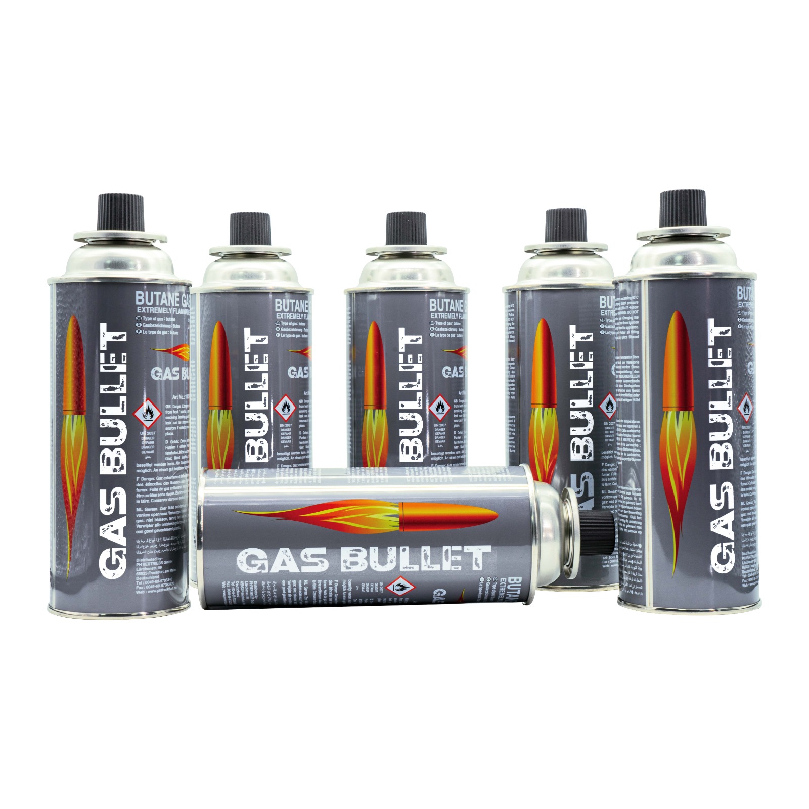 Gas Bullet - Gas Kartusche 227g - 24er Pack 