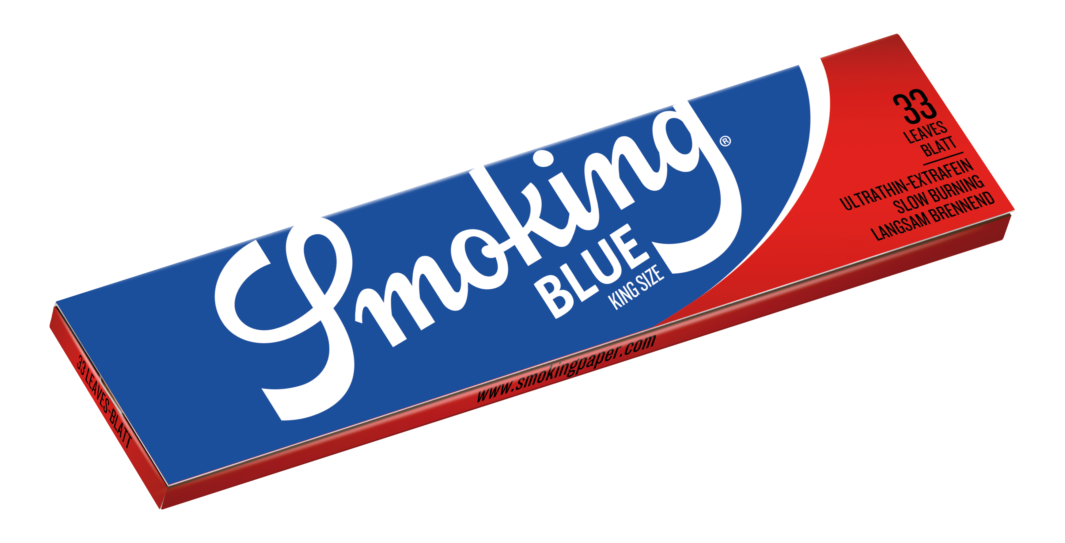Smoking - King Size - Blue 50 Hefte à 33 Blatt