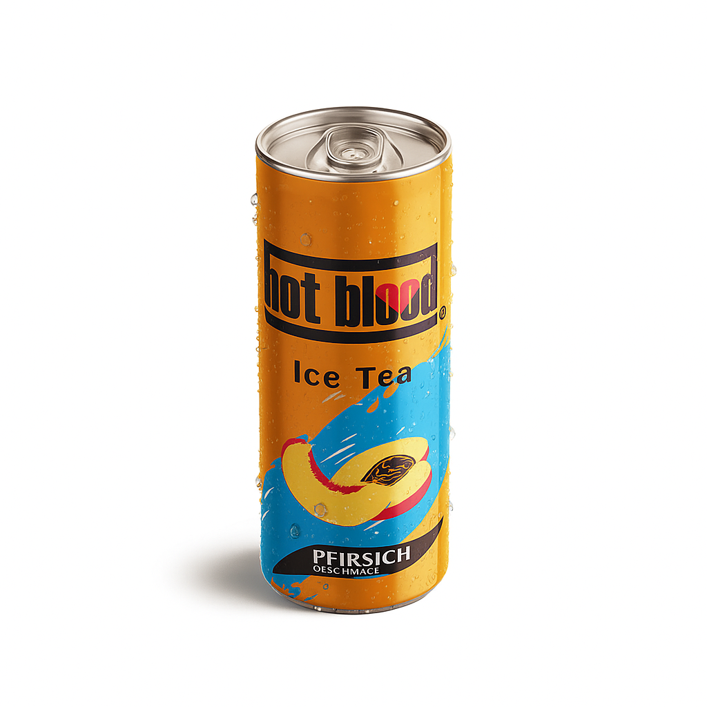Hot Blood - Ice Tea - Pfirsich 330ml