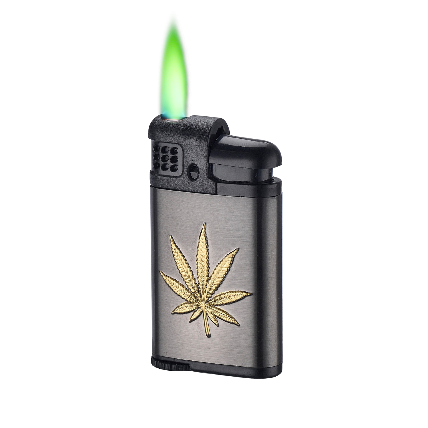Champ - Feuerzeuge - Gold & Silver Leave 12er