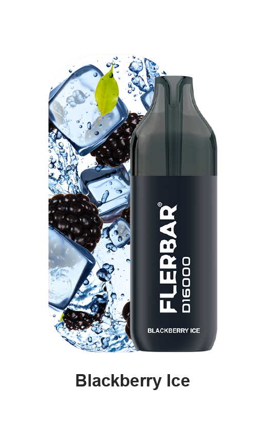 Flerbar - E-Shisha- Bundle - D16000 - Blackberry Ice