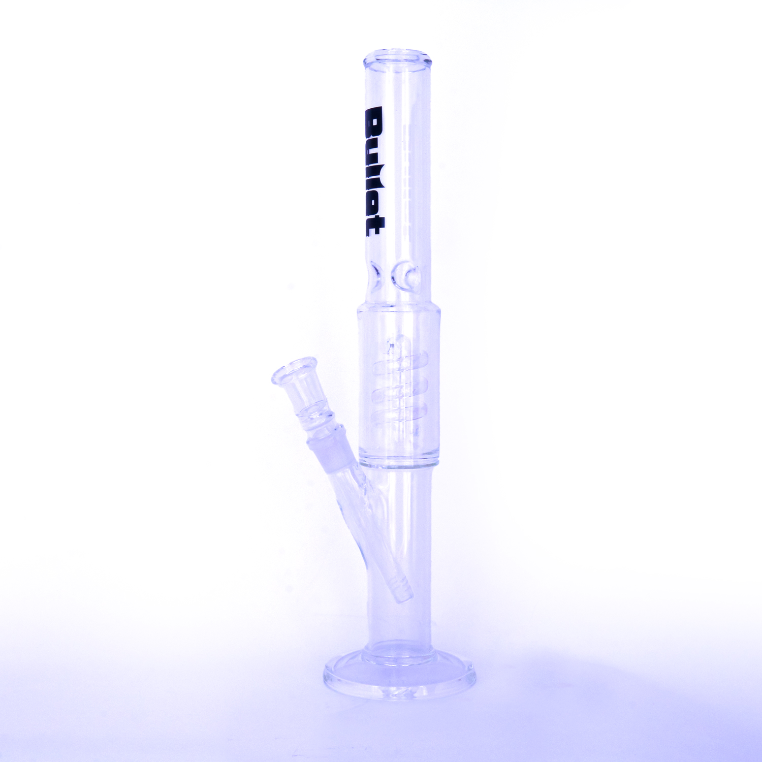 Bullet Glass Zylinder 50/40mm + Perculator,Eis, 18,8mm Schlif.