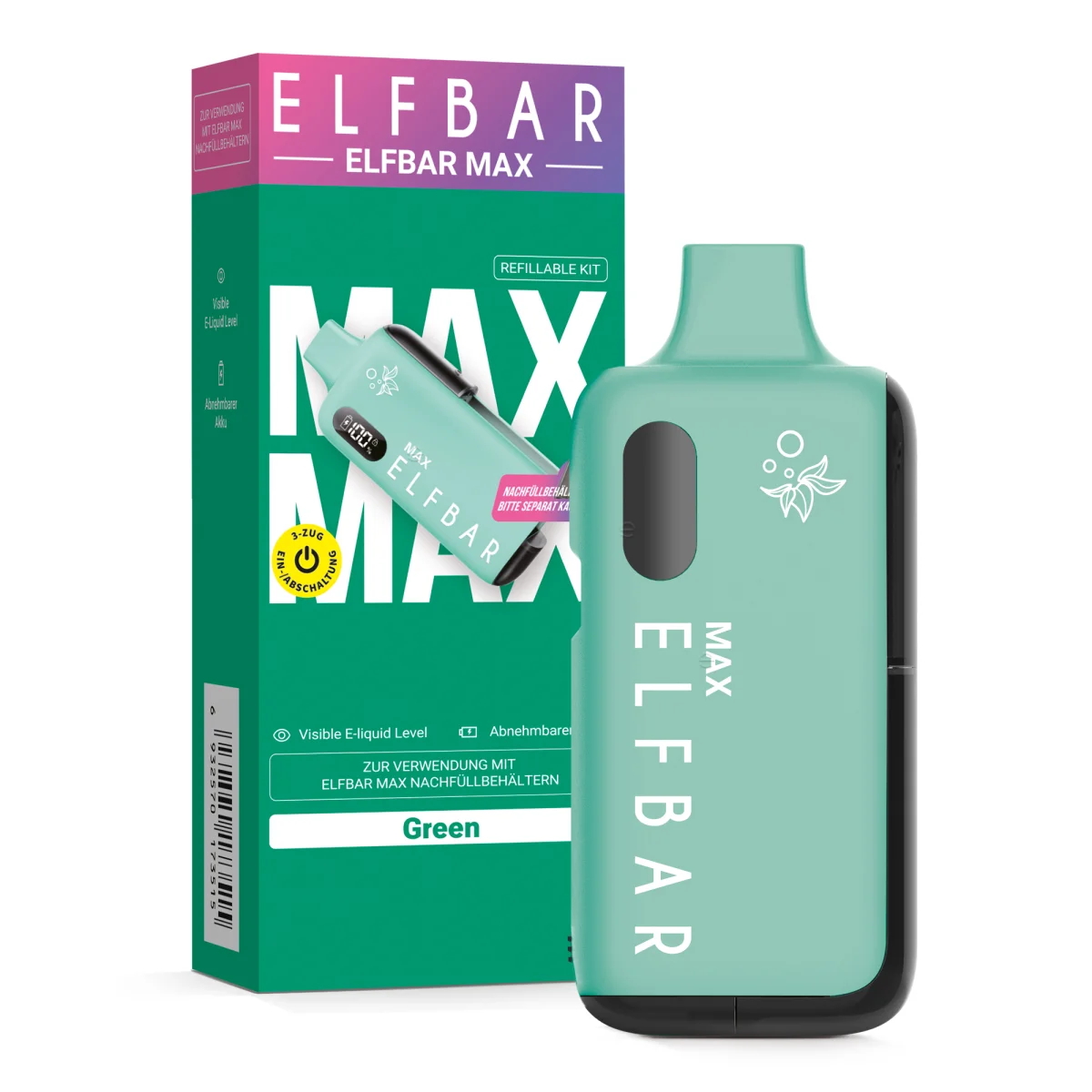 Elfbar Max Kit - Grün