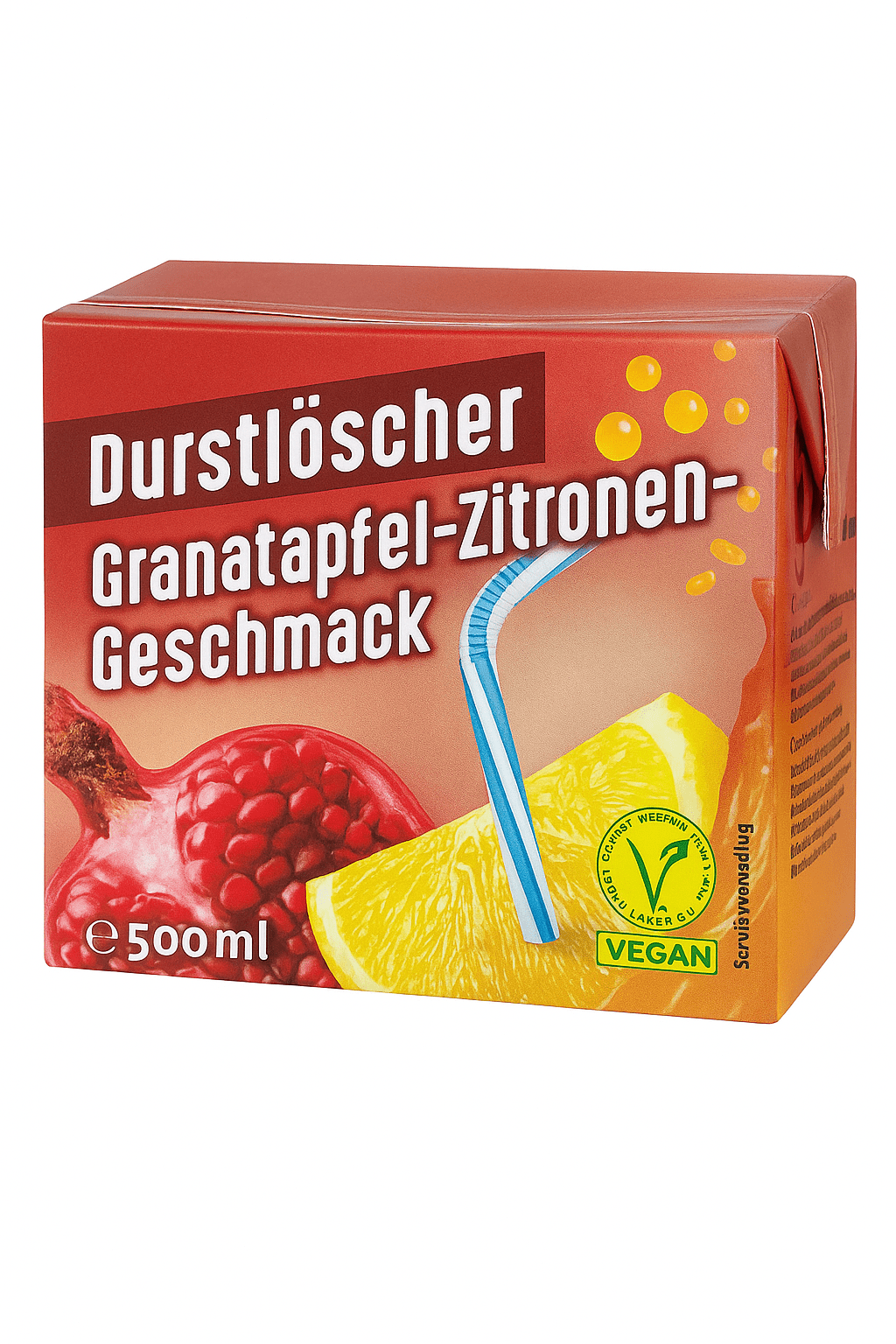 Durstlöcher - 500ml - Grantapfel-Zitronen-Geschmack