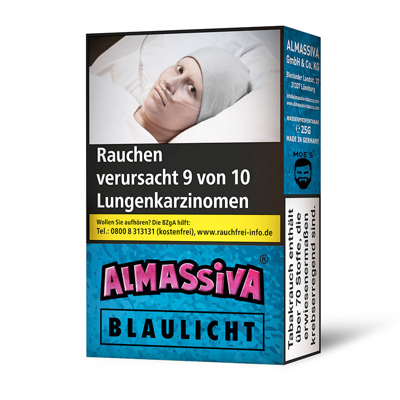 Almassiva Tobacco 25g - Blaulicht