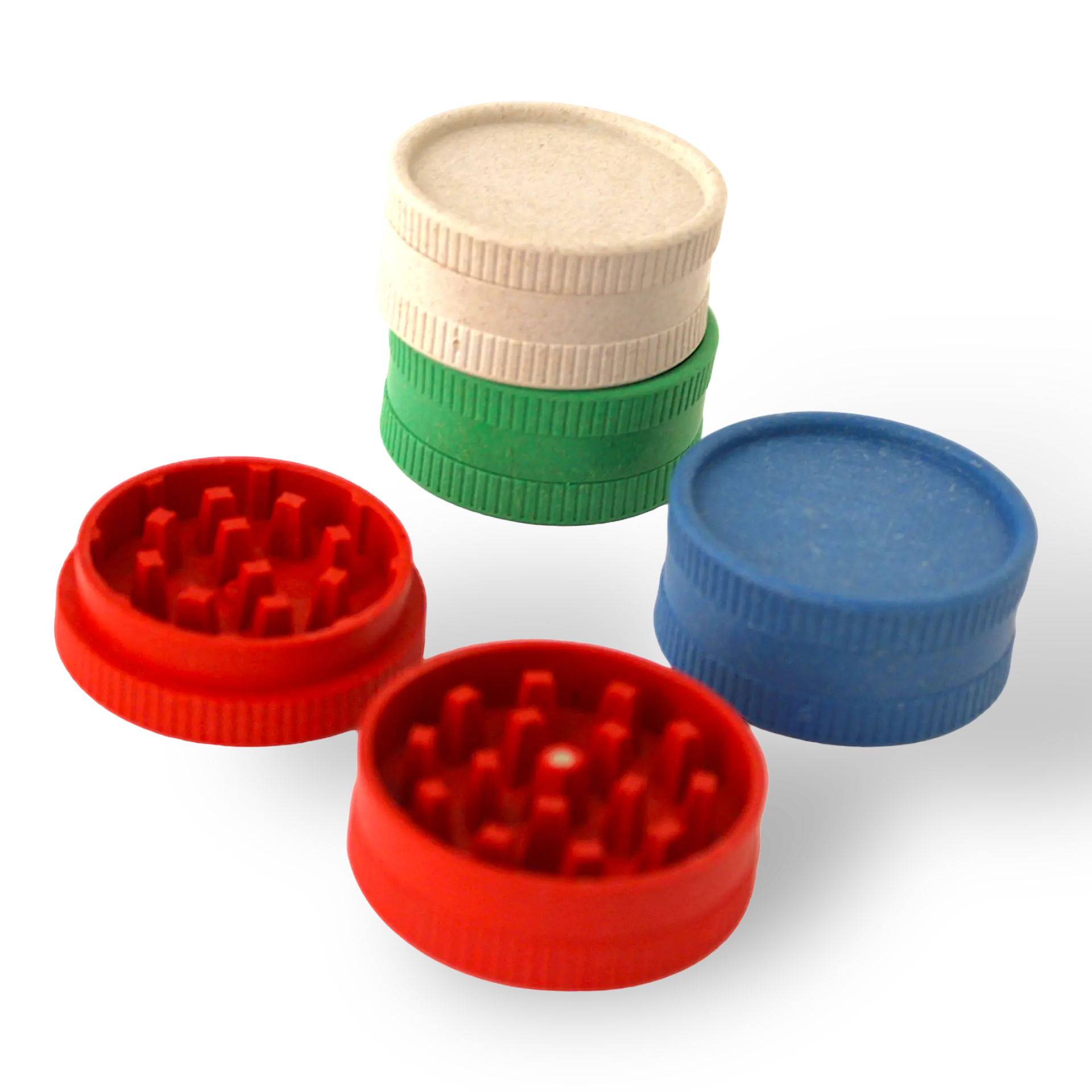 Super Heros Grinder 2tlg. Eco Plastic 5,5cm