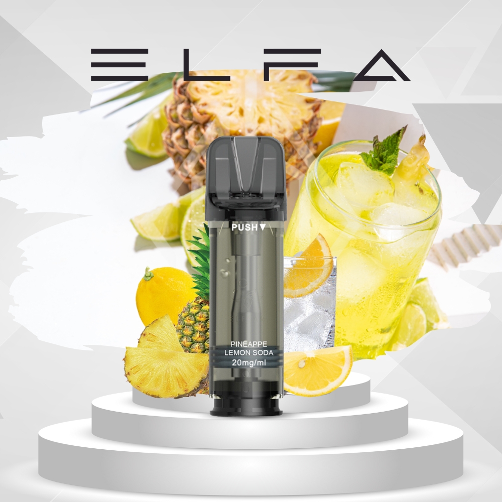 Elfbar - Elfa Prefilled Pod 2x2ml - Pineapple Lemon Qi