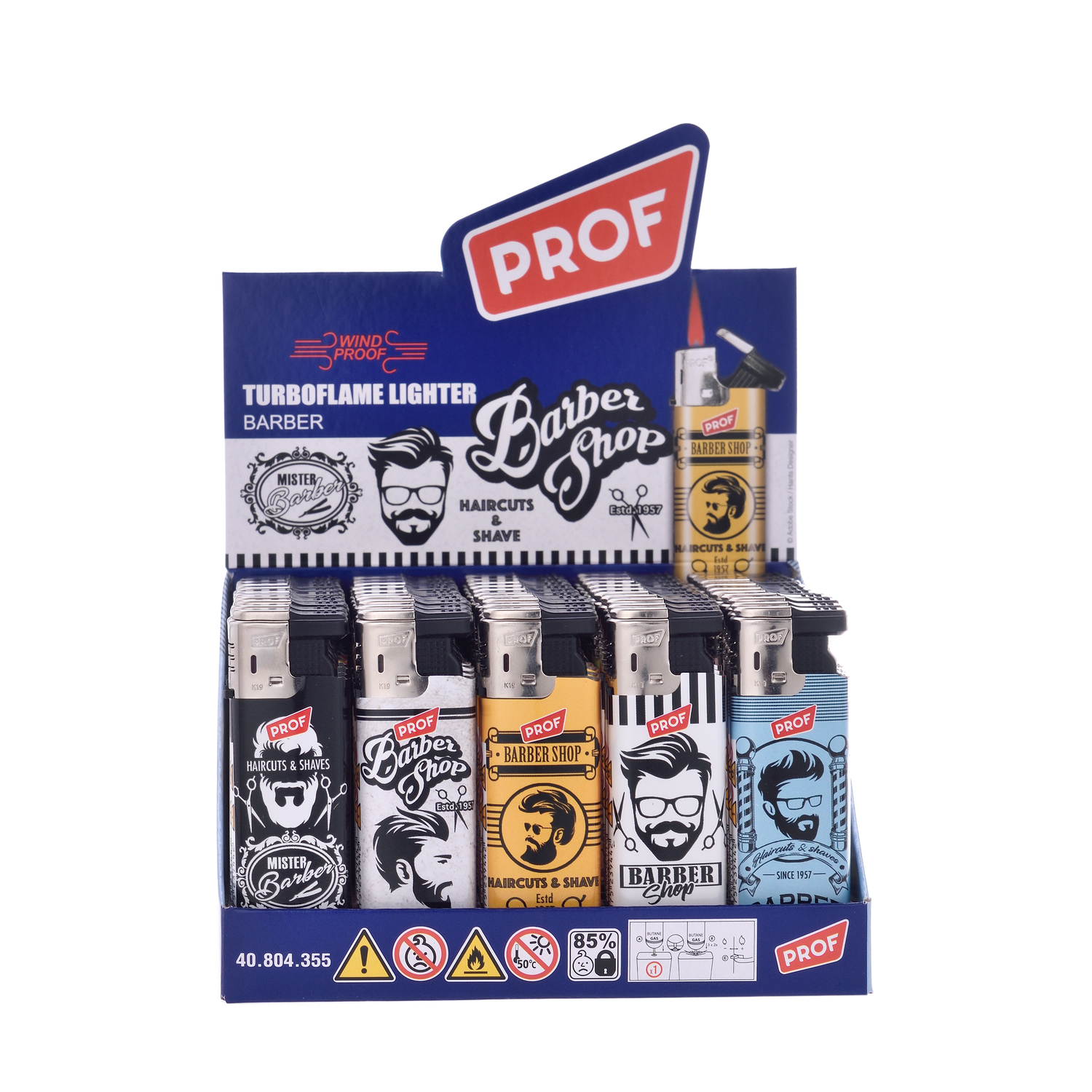 Prof - Feuerzeuge - Barber - Turbo 50er