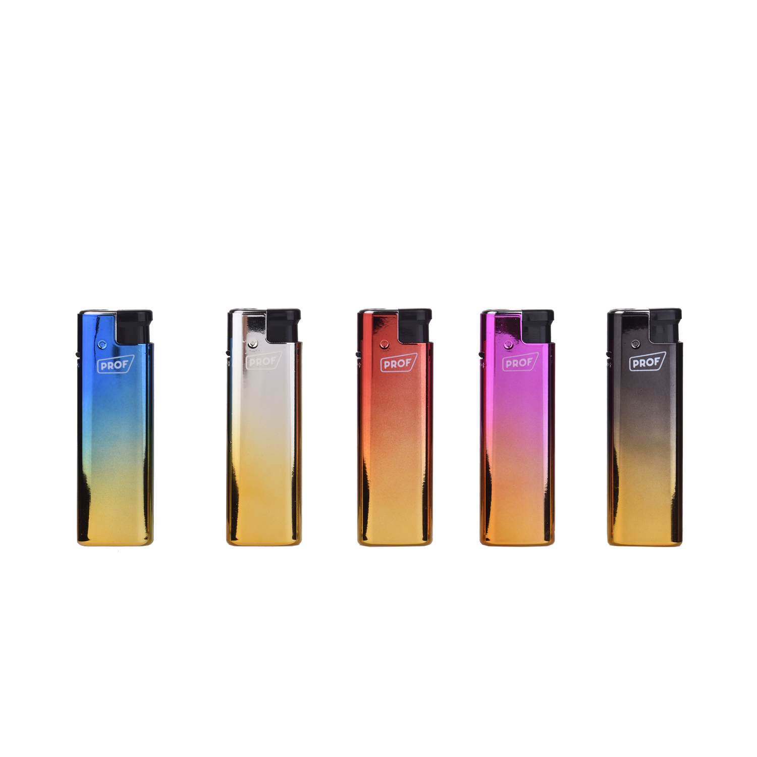 Prof - Feuerzeuge - Anodized Metal 25er