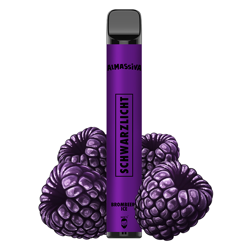 Al Massiva Vape - E-Shisha - 600 Züge - Schwarzlicht