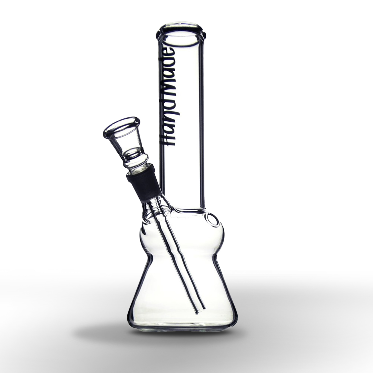 Glass Bong Handmade .Hoch-22cm.mit 2bauch,