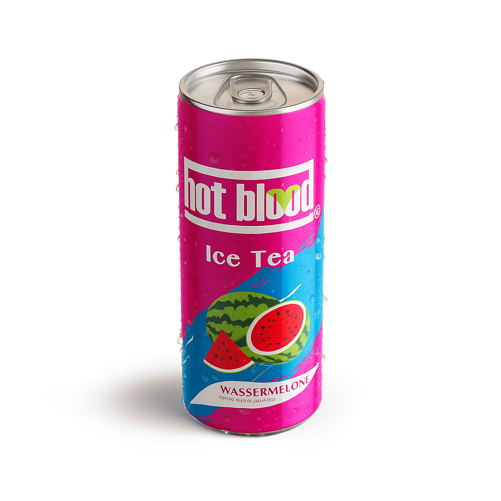 Hot Blood - Ice Tea - Watermelon 330ml