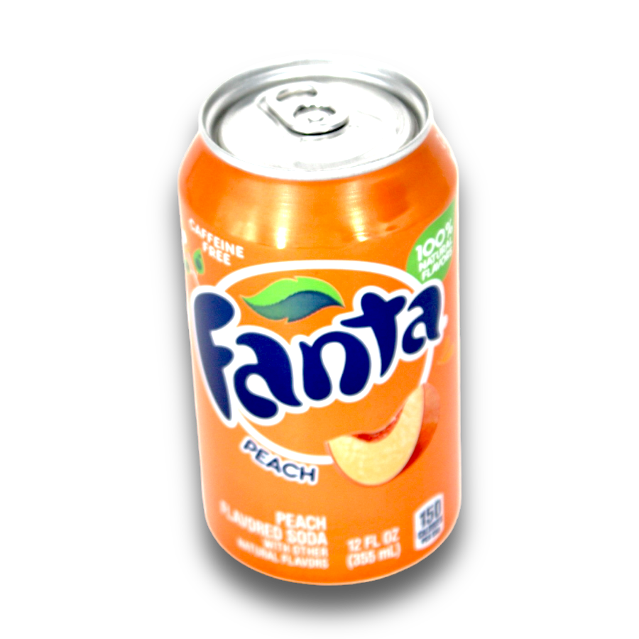 Fanta USA - Peach 330ml inkl. Deutsche Label