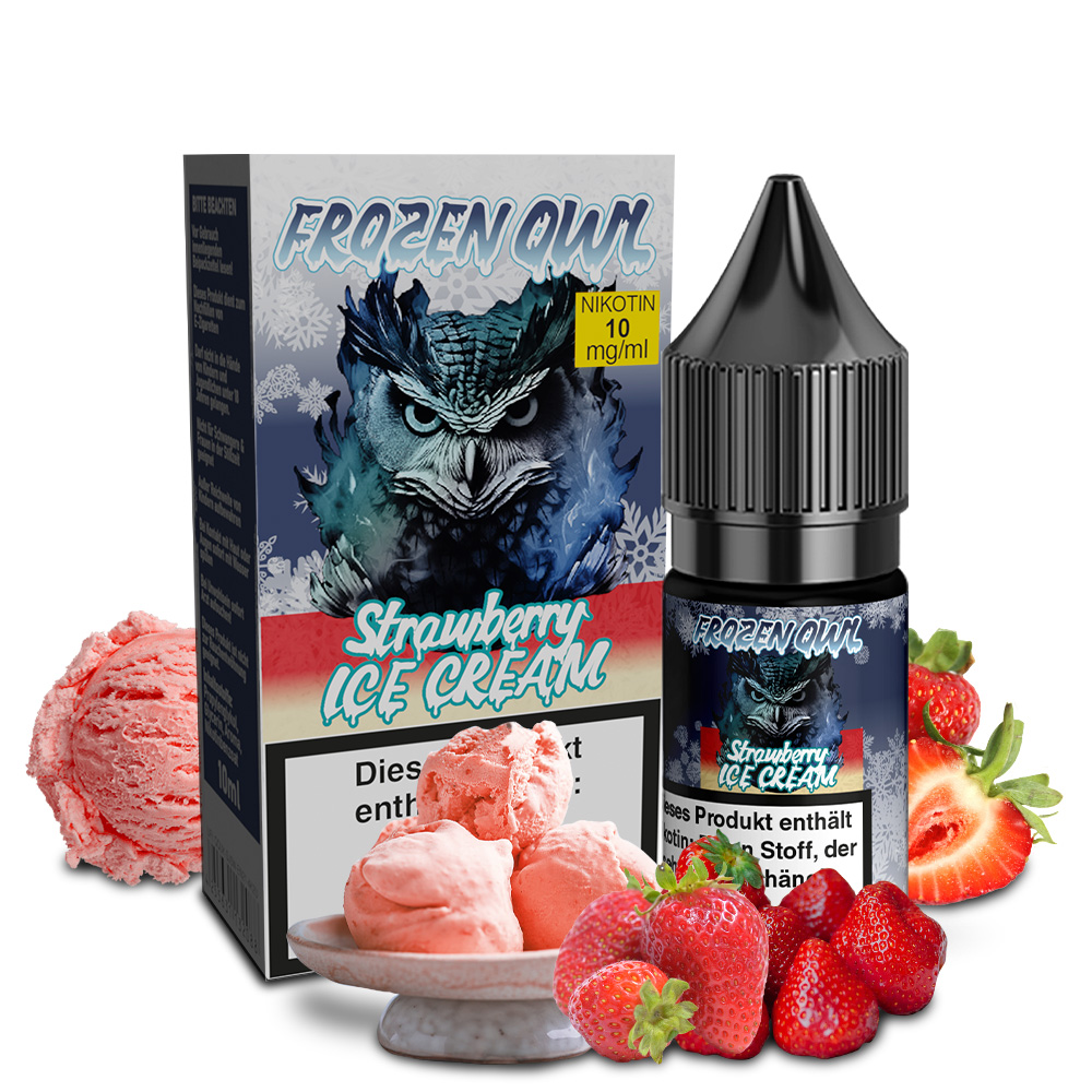Frozen OWL Liquid - 10mg/ml - Strawberry Ice Cream