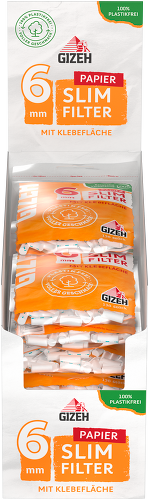 Gizeh - Slim Filter - Papier - 6mm