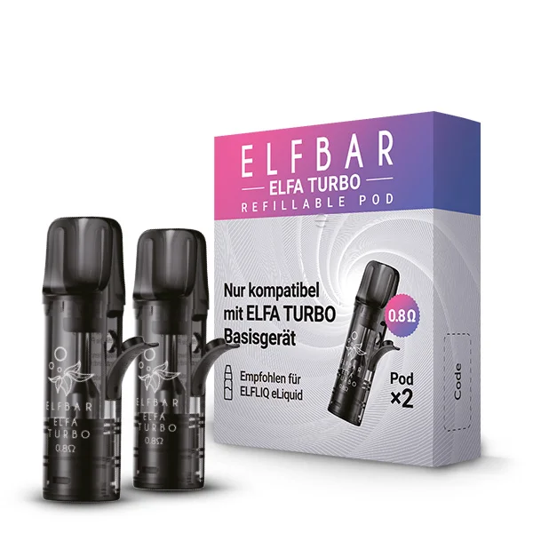 Elfbar - Elfa Turbo - Refillable Pod 0,8 Ohm