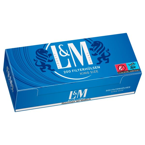 L&M Hülsen - Blau 200er