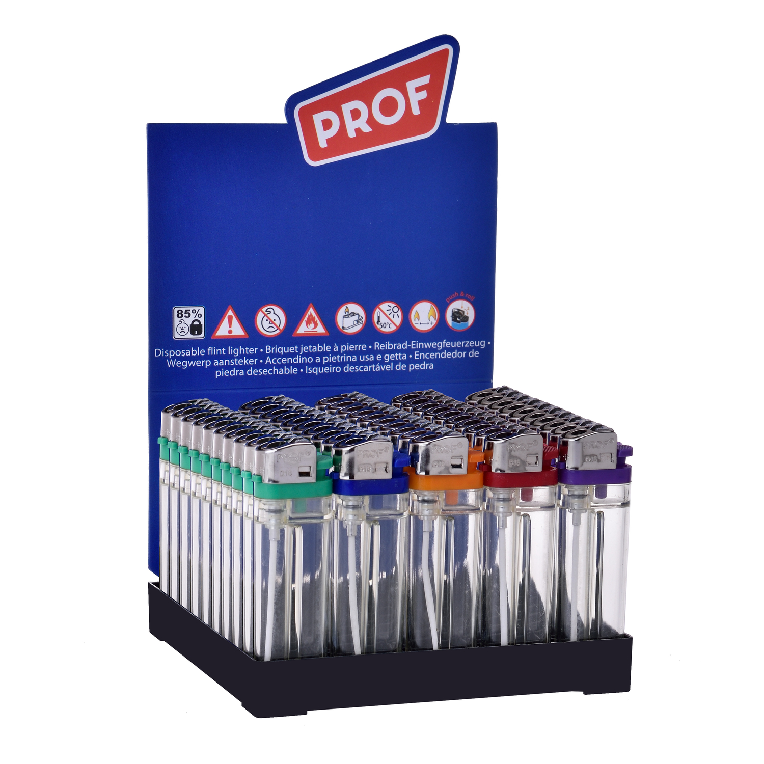 Prof Feuerzeuge - Flint Clear