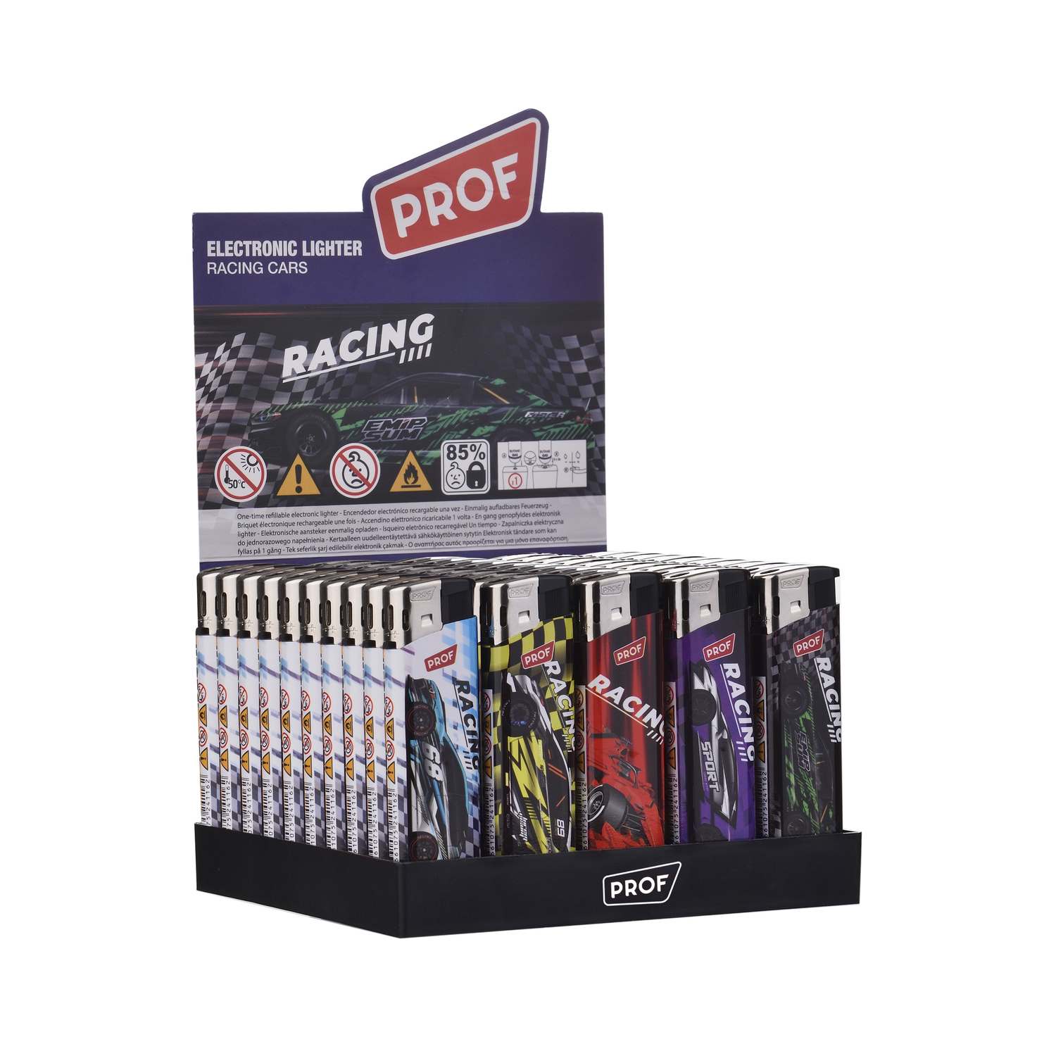 Prof - Feuerzeuge - Racing Cars 50er