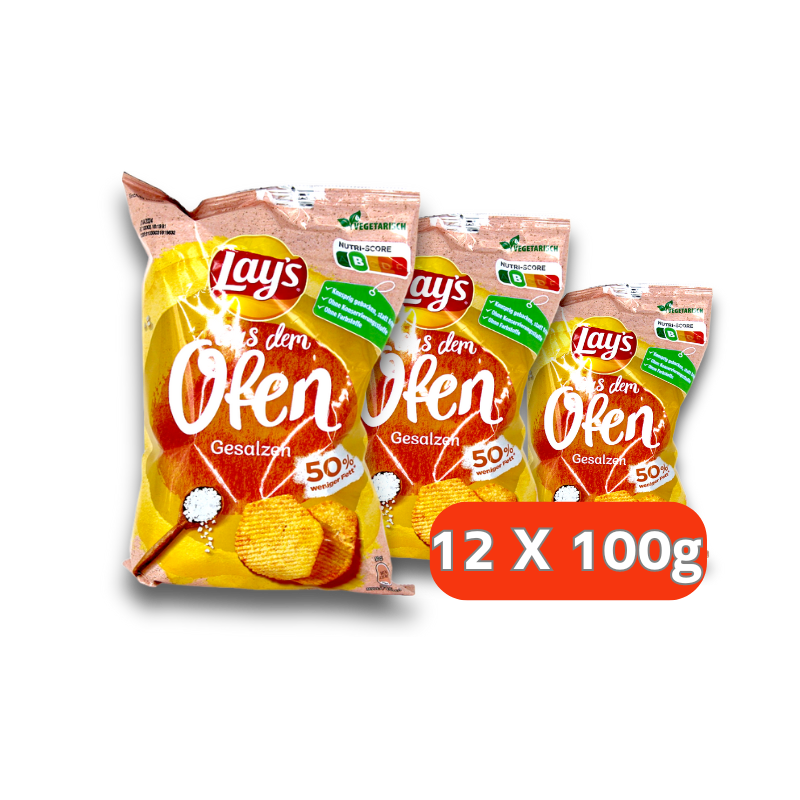 Lay's - aus dem Ofen - Gesalzen 12x100g