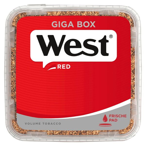 West - Red Volume Tobacco Giga Box 160g - 49,95